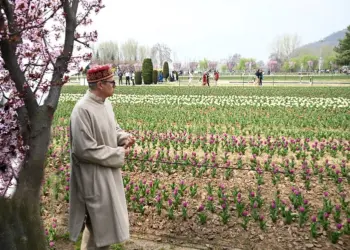 CM Omar Abdullah inaugurates Tulip Show-2025