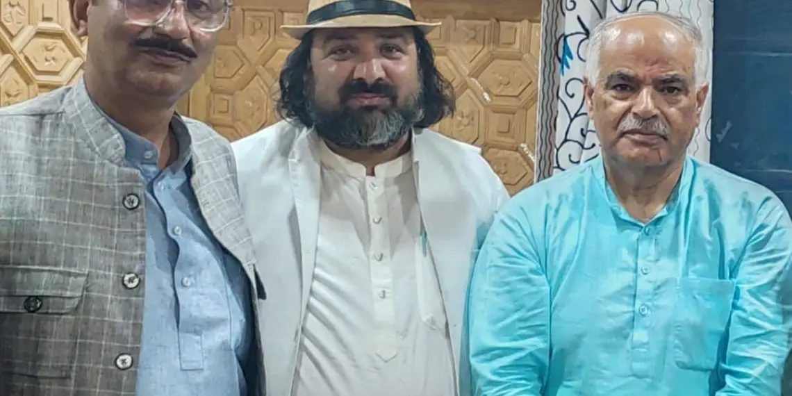 Ex-Parliamentary Candidate Jehangir Khan joins BJP in Kupwara