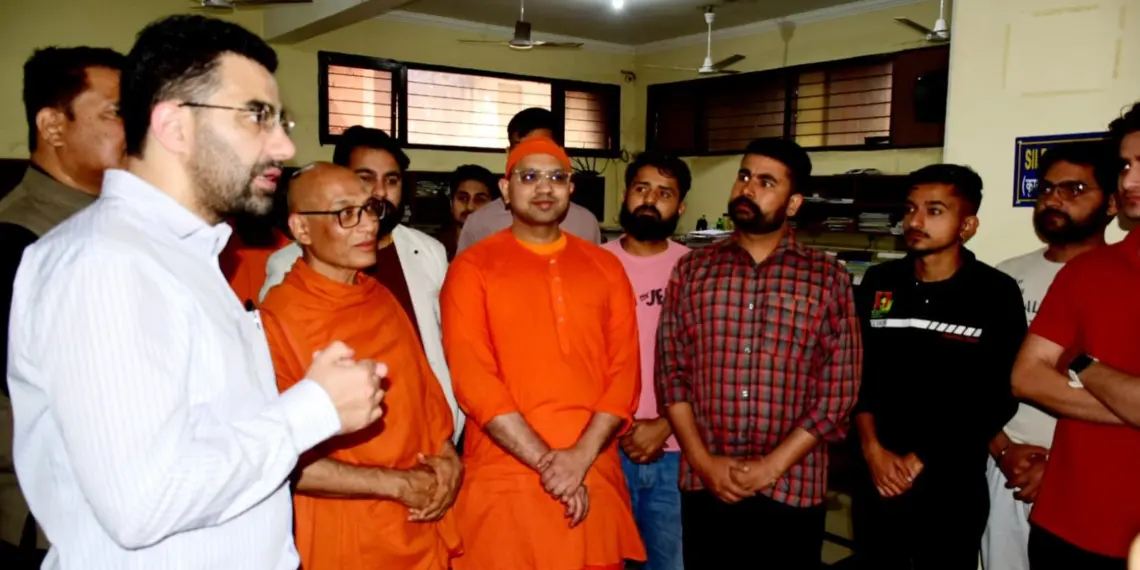 Abid Rasheed inaugurates medical camp at Ramakrishna Mission Medical Centre