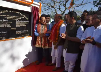 Dr Jitendra Singh, Dy CM lay foundation stone for 135 double-lane motorable bridge in Majalta