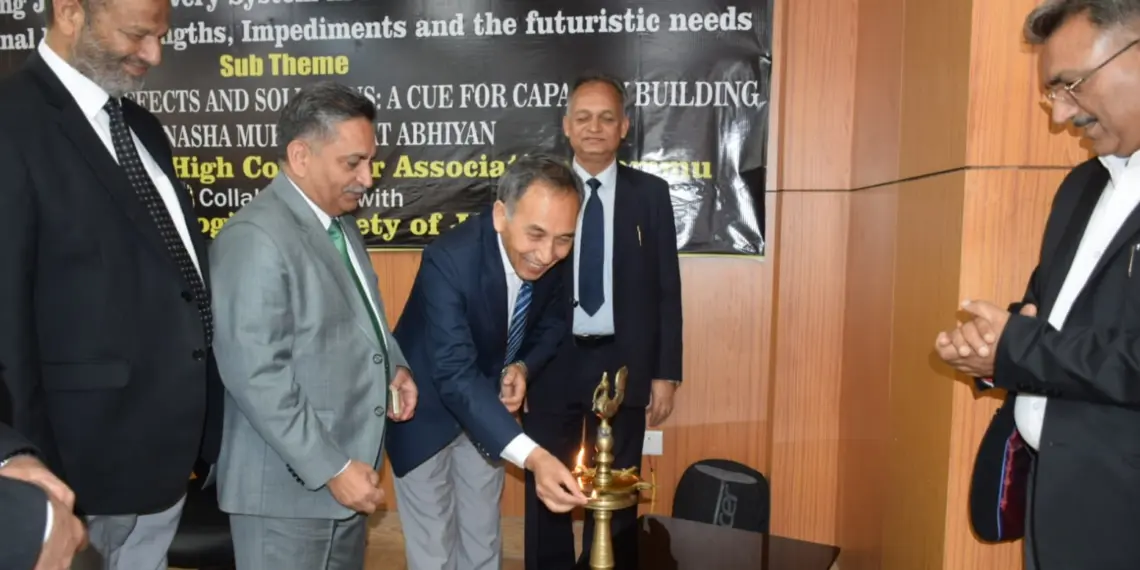 Chief Justice for collaborated efforts to fight drug abuse