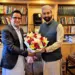 NC MLA Tanvir Sadiq Meets Mirwaiz Umar Farooq, Extends Eid Greetings