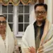 Dr Darakhshan Andrabi Meets Kiren Rijiju in Srinagar, Discusses Waqf Reforms and Development Plans
