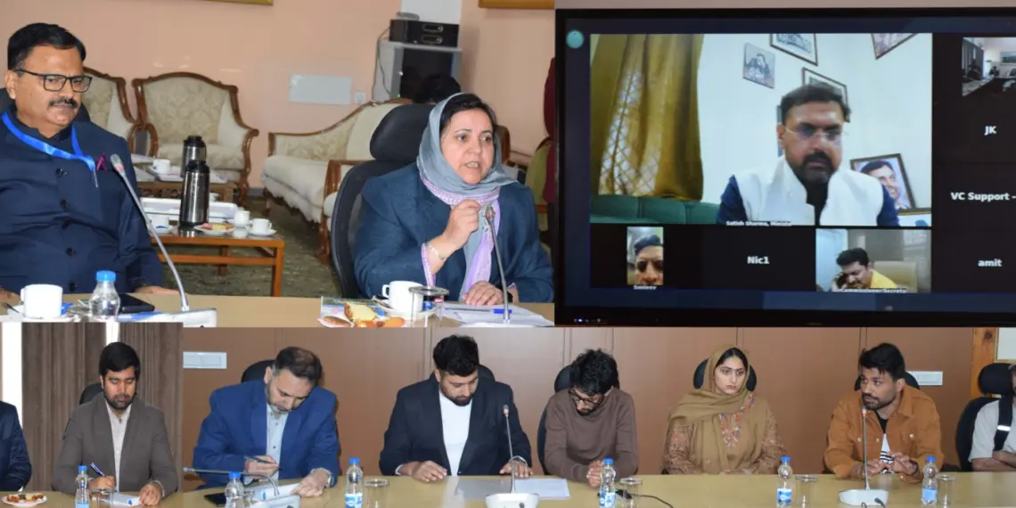 Cabinet Sub-Committee on reservation rules interacts with public delegations, students at SKICC