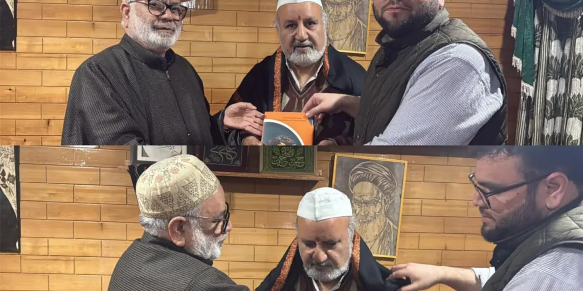 AIKS Chief Honoured for Promoting Interfaith Harmony in Kashmir