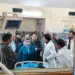 Sakeena Itoo visits SKIMS, SMHS Hospital in Srinagar