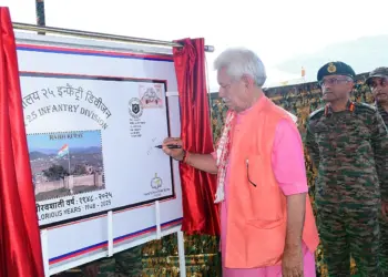 The nation is grateful to the real heroes for invaluable sacrifices they have made: LG Sinha