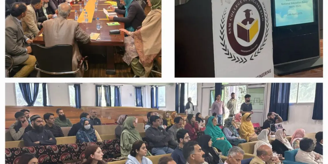 SSM College Concludes NEP Workshop with IIT Hyderabad Director’s Insightful Lecture