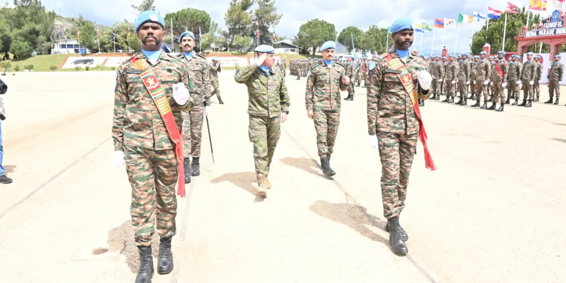 Indian Peacekeepers Honoured at UNIFIL Medal Parade in Lebanon