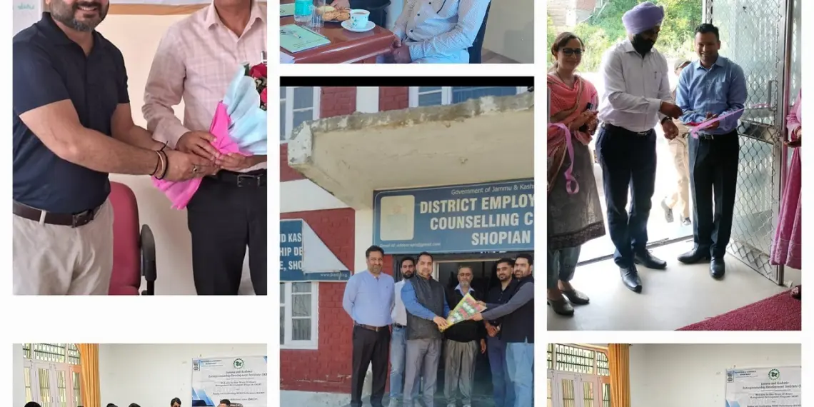 JKEDI commences week long Management Development Programs in 15 districts of J&K