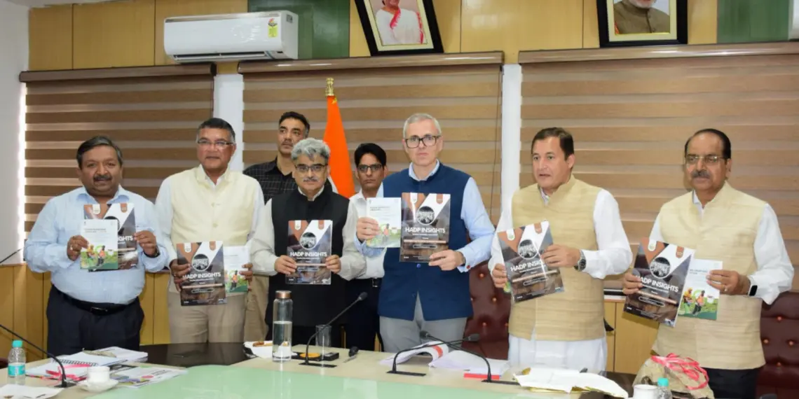 CM Omar Abdullah reviews implementation of HADP, launches multiple digital initiatives