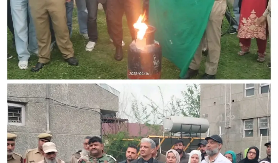 Fire Safety Mock Drill Held at SKIMS Medical College, Bemina