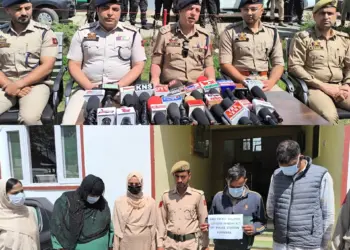 Three Held with Narcotics in Kupwara, Woman Among Accused with Past NDPS Record