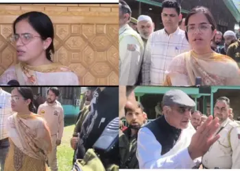 کرناہ: ضلع ترقیاتی کمشنر کپوارہ کا دورہ، ترقیاتی منصوبوں کا جائزہ