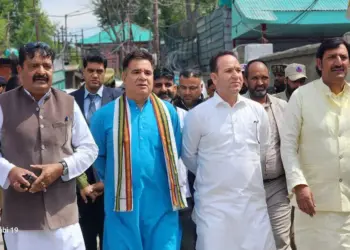 BJP Leaders Visit Family of Pahalgam Terror Attack Victim Syed Adil Hussain Shah to Offer Condolences