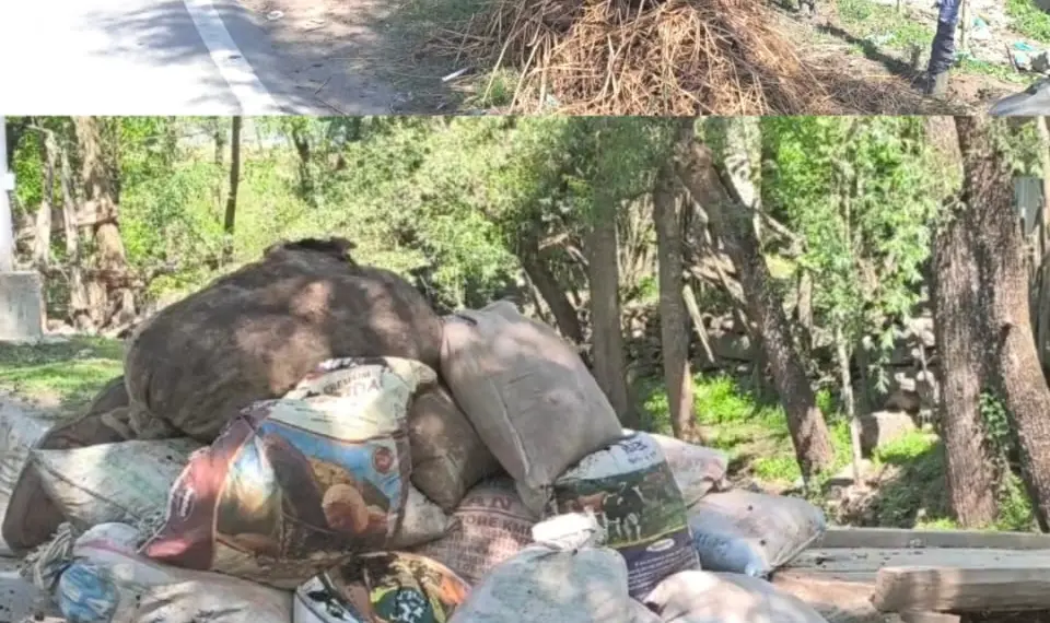 کلاروس لشٹیال میں PMGSY سڑک پر گندگی کے ڈھیر، عوام پریشان مقامی انتظامیہ سے فوری صفائی اور کارروائی کی مانگ.