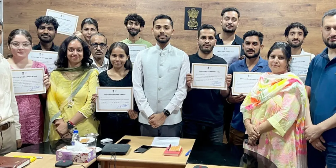 DIPR Wraps Up Media Internship for Central University Students