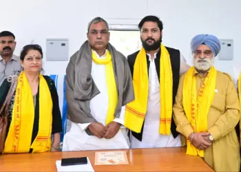 Vivek Bali Joins Suheldev Bharatiya Samaj Party (SBSP) in Presence of National President Om Prakash Rajbhar