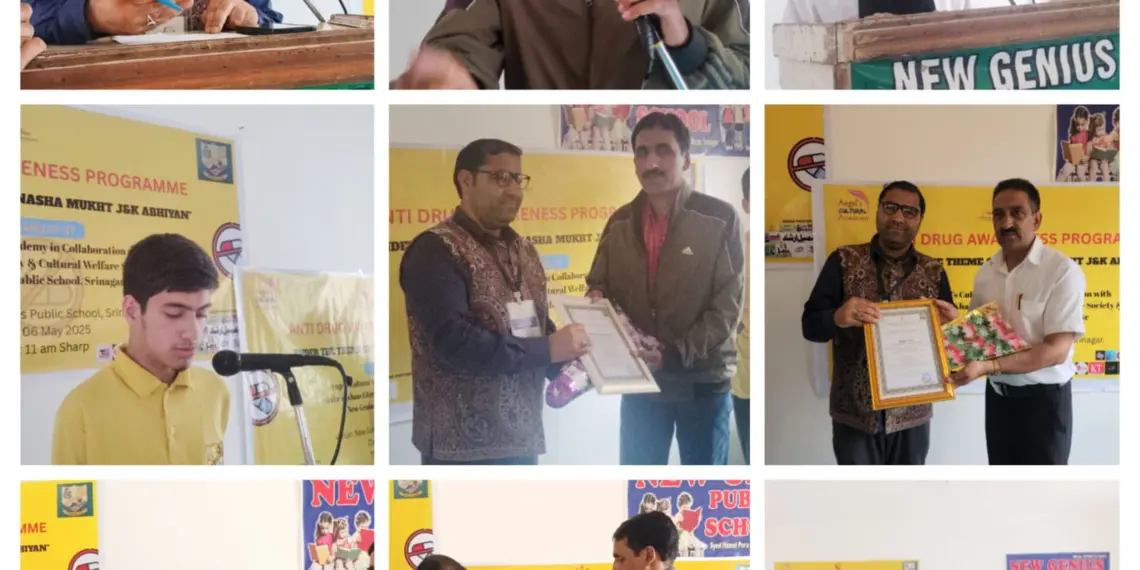 Students Lead Charge Against Drug Abuse at Awareness Event in Srinagar