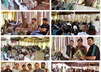 Police observes “Thana Diwas” in Ganderbal; SSP Ganderbal chairs the event
