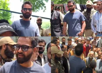 AAP’s Mehraj Malik Visits Karnah, Seeks Bunkers, Relief for Border Villagers