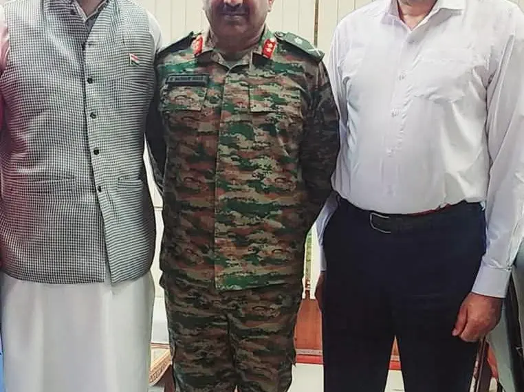 MLA Javid Mirchal, GOC K Mohan Nair Chart Joint Roadmap for Karnah’s Growth