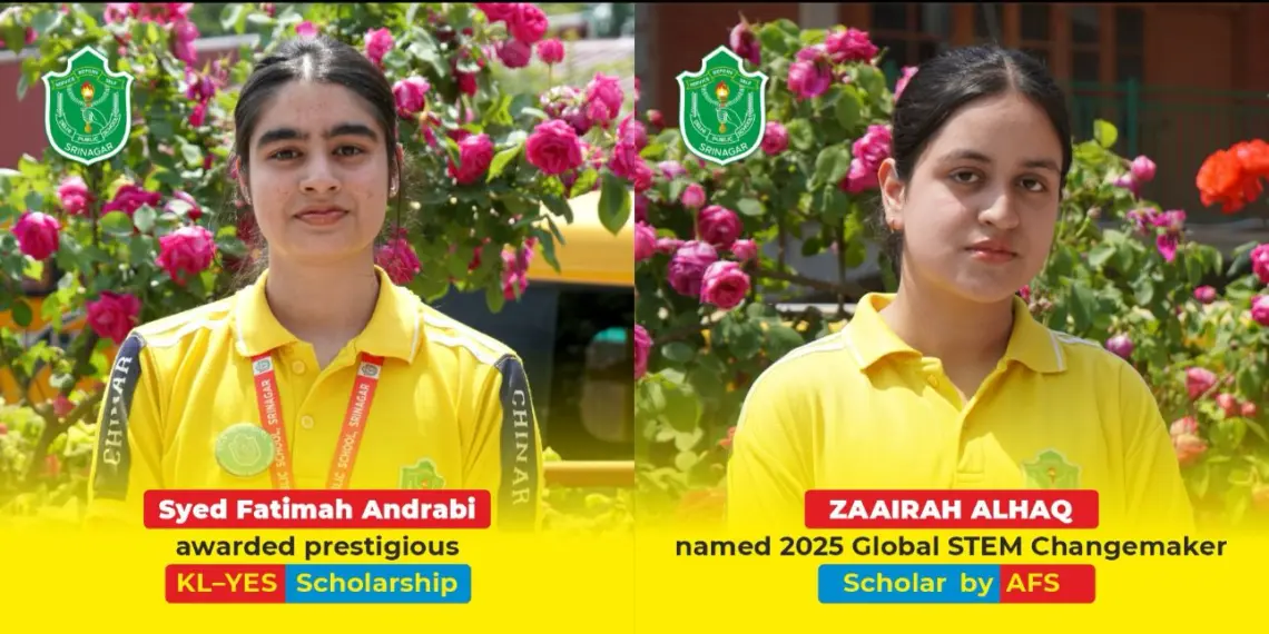 DPS Srinagar Students Win Global Honors, Secure Top International Scholarships