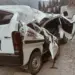 One Dead, Three Injured After Boulder Hits Passenger Cab in Khari Tehsil