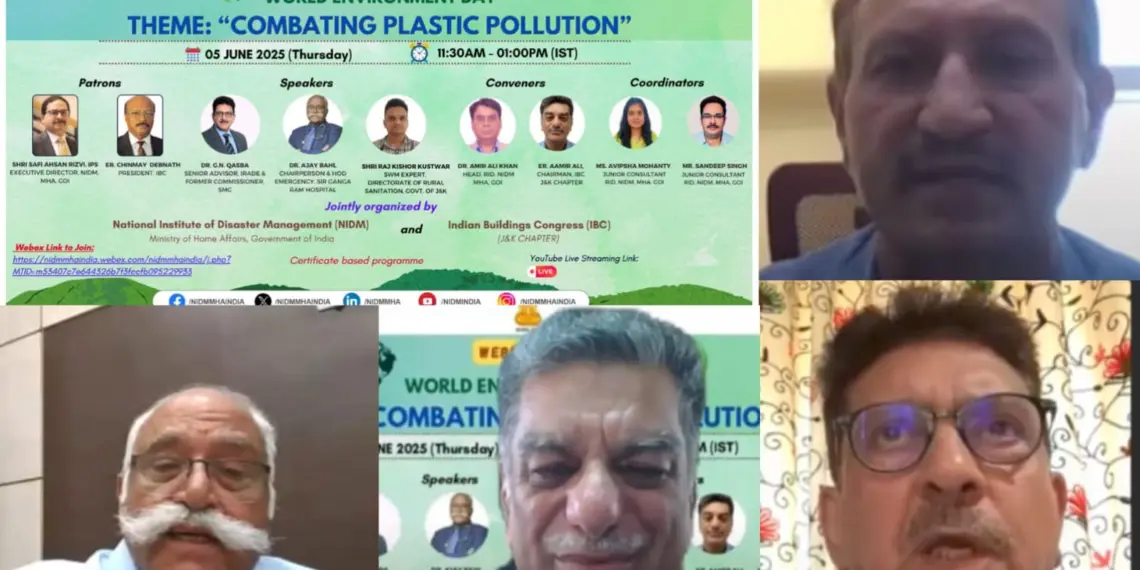 Webinar on Combating Plastic Pollution organized on World Environment Day
