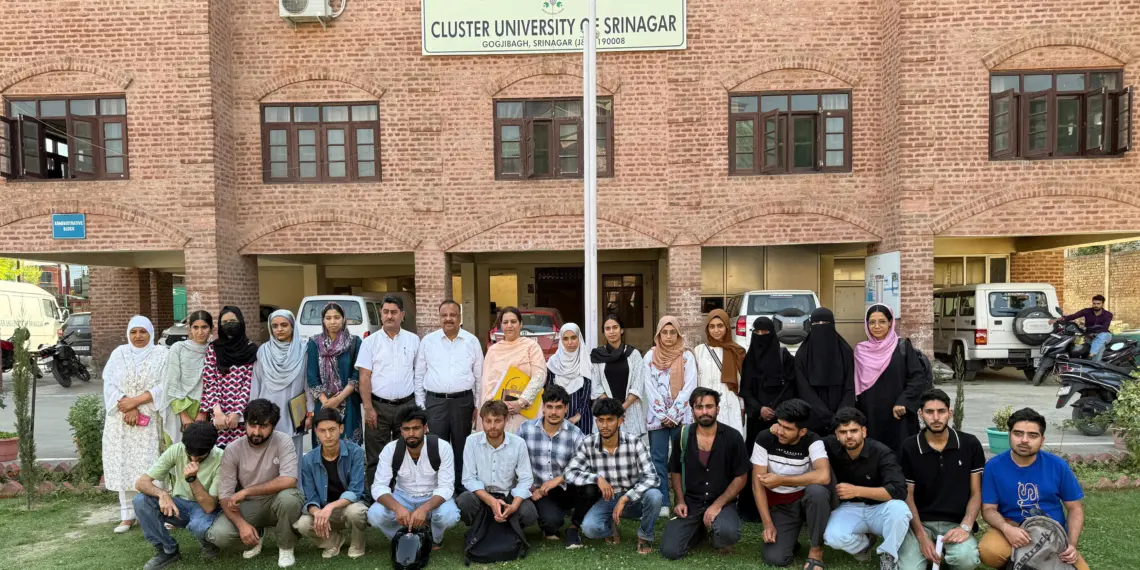 Cluster University Srinagar Launches First Batch of Design Your Degree (DYD) Program in Line with NEP-2020