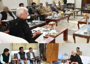 Amarnath Yatra a Symbol of Kashmiriyat, Tourist Spots to Reopen in Phases: LG Sinha Assures Delegation at Pahalgam Club