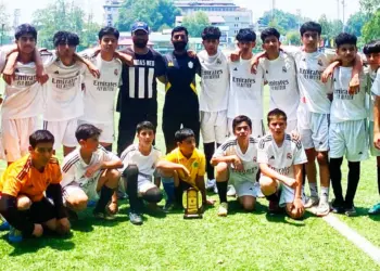 DPS Srinagar Clinches U-14 Football Glory with Flawless Victory Run