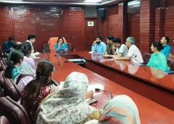 Director RDD Jammu Holds Introductory Meeting with Staff