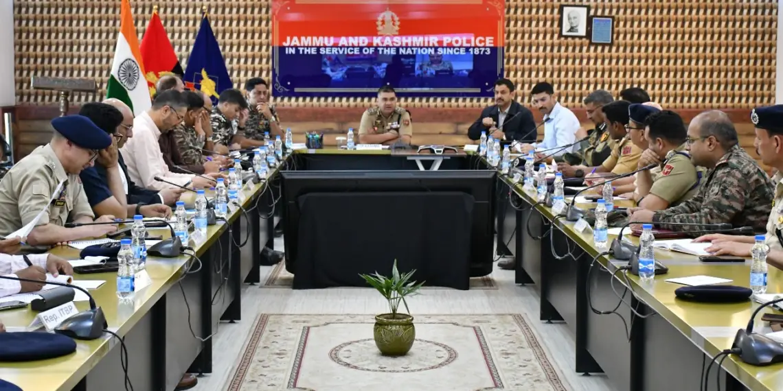 IGP Kashmir Reviews Security Arrangements for Muharram, Yoga Day and Other Events