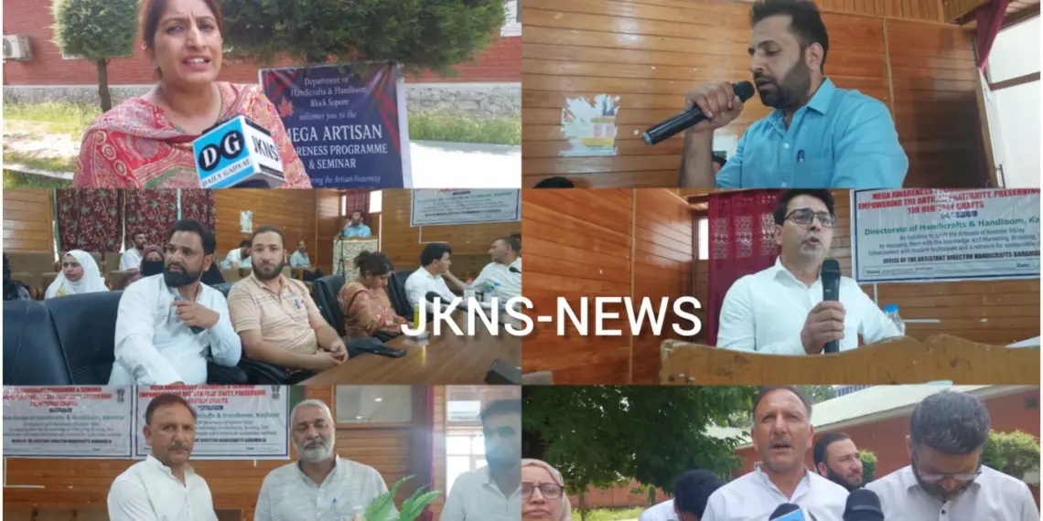 Mega Awareness Programme in Sopore Empowers Artisans to Build Sustainable Livelihoods