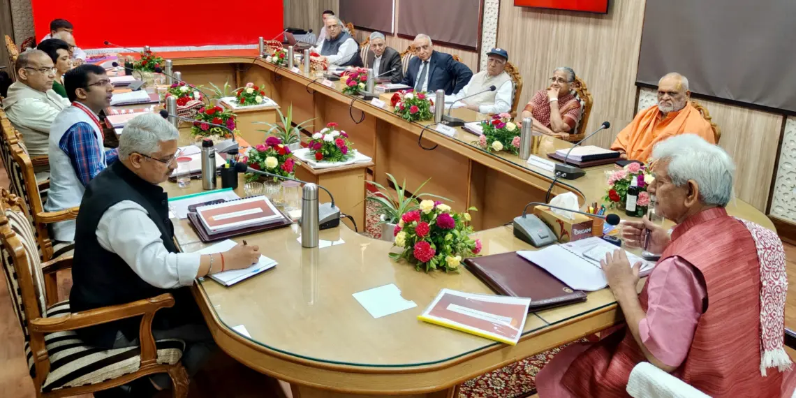 LG Sinha chairs 75th Meeting of Shri Mata Vaishno Devi Shrine Board