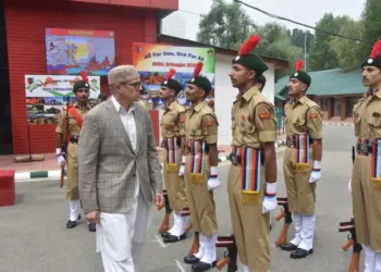 CM Omar Abdullah Underscores Unity and Leadership at NCC Camp in Srinagar