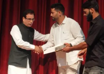 Er Aijaz Hussain Joins ‘Sada‑e‑Hussain’ Event, Underscores Message of Courage and Sacrifice