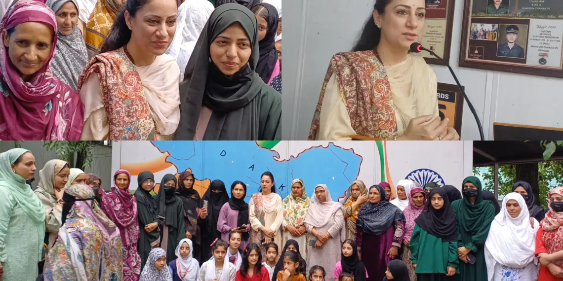 “We Stand With You”: Rouble Nagi Vows Support to Veer Naris, Widows During Tangdhar Visit