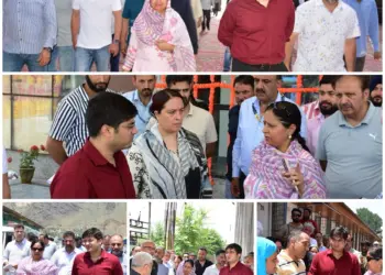 Commissioner Secretary H&UDD reviews Muharram arrangements in Srinagar