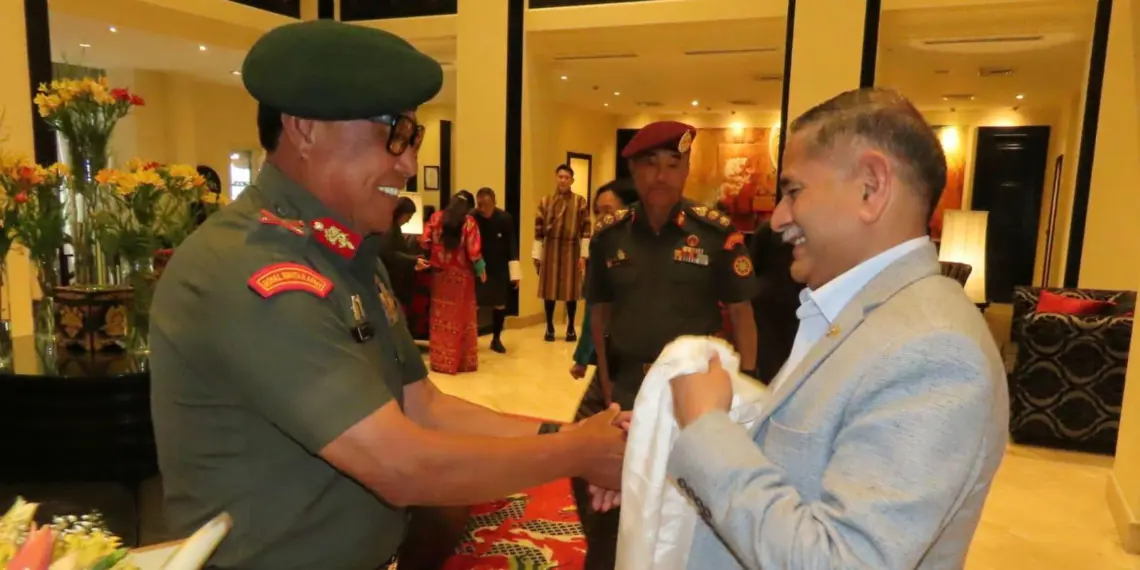 Army Chief General Dwivedi Strengthens Defence Ties During Bhutan Visit