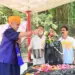 LG Manoj Sinha Pays Obeisance at Mata Sidh Lakshmi Temple, Calls for Unity and Compassion at Harbah Utsav in Anantnag