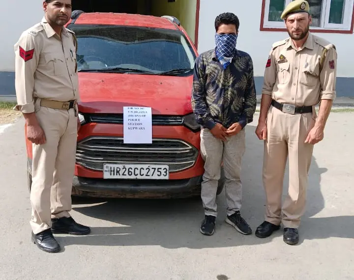 کپواڑہ پولیس نے ہٹ اینڈ رن کیس کو حل کیا۔