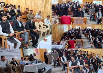 Legal Awareness Programme on Victims of Drug Abuse and Eradication of Drug Menace Held at GDC Tangdhar