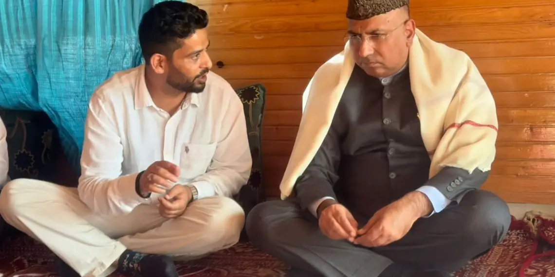 BJP’s Unity in Focus as MP Khatana Visits Er. Aijaz Hussain in Srinagar