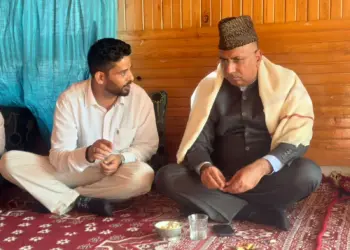 BJP’s Unity in Focus as MP Khatana Visits Er. Aijaz Hussain in Srinagar