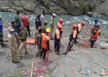 High-Altitude Rescue Drills Conducted Ahead of SANJY 2025 in Pahalgam Zones