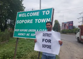 Social Activist Dr. Manzoor to Lead Padayatra Seeking District Status for Sopore