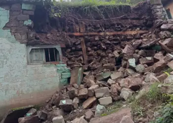 Several Houses Damaged in Sanghiote Poonch Due to Heavy Rainfall
