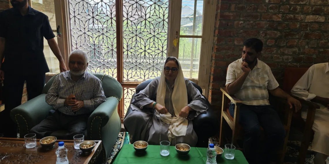 Andrabi Vows Swift Upgrade of Barah Sadaat Shrine, Emphasizes Revival of Sufi Legacy